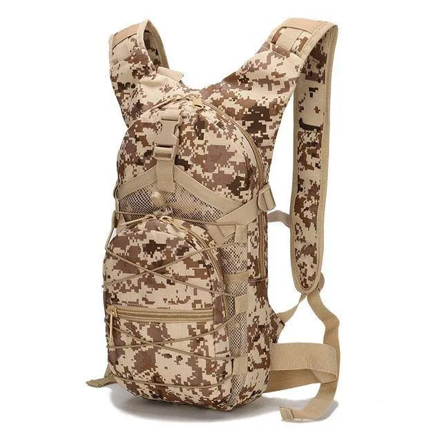 15L Tactical Backpack, Water Resistant Hiking