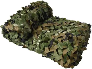 1.5x3m /2x10m Hunting Military Camouflage Nets Woodland Army Training Camo Netting Car Covers Tent Shade Camping Sun Shelter (Color : Jungle Camouflage, Size : 2x3M)