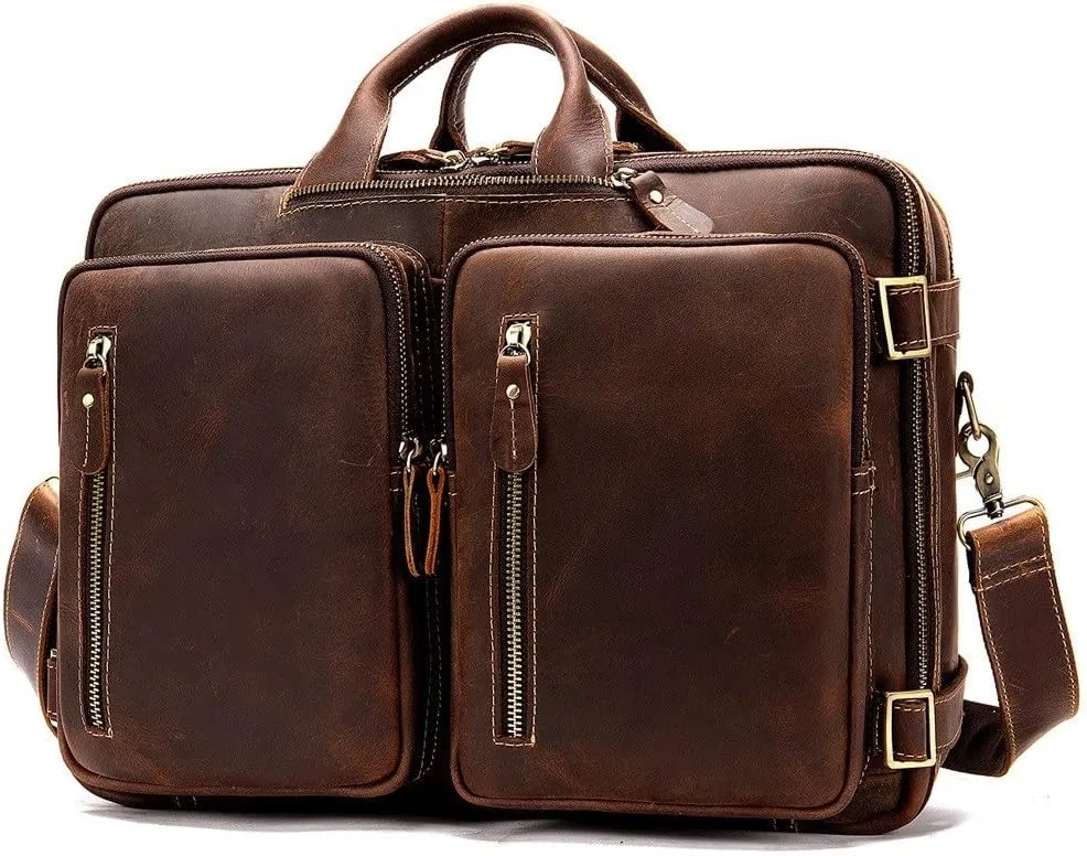 1pcs Casual Handbag Business Men's Multifunctional Men's Briefcase Backpack Backpack