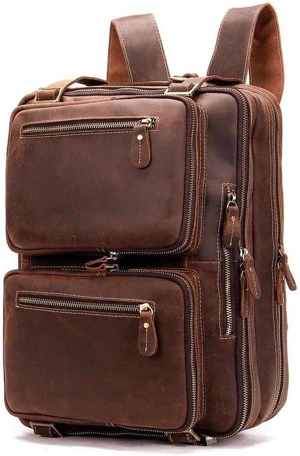 1pcs Casual Handbag Business Men's Multifunctional Men's Briefcase Backpack Backpack