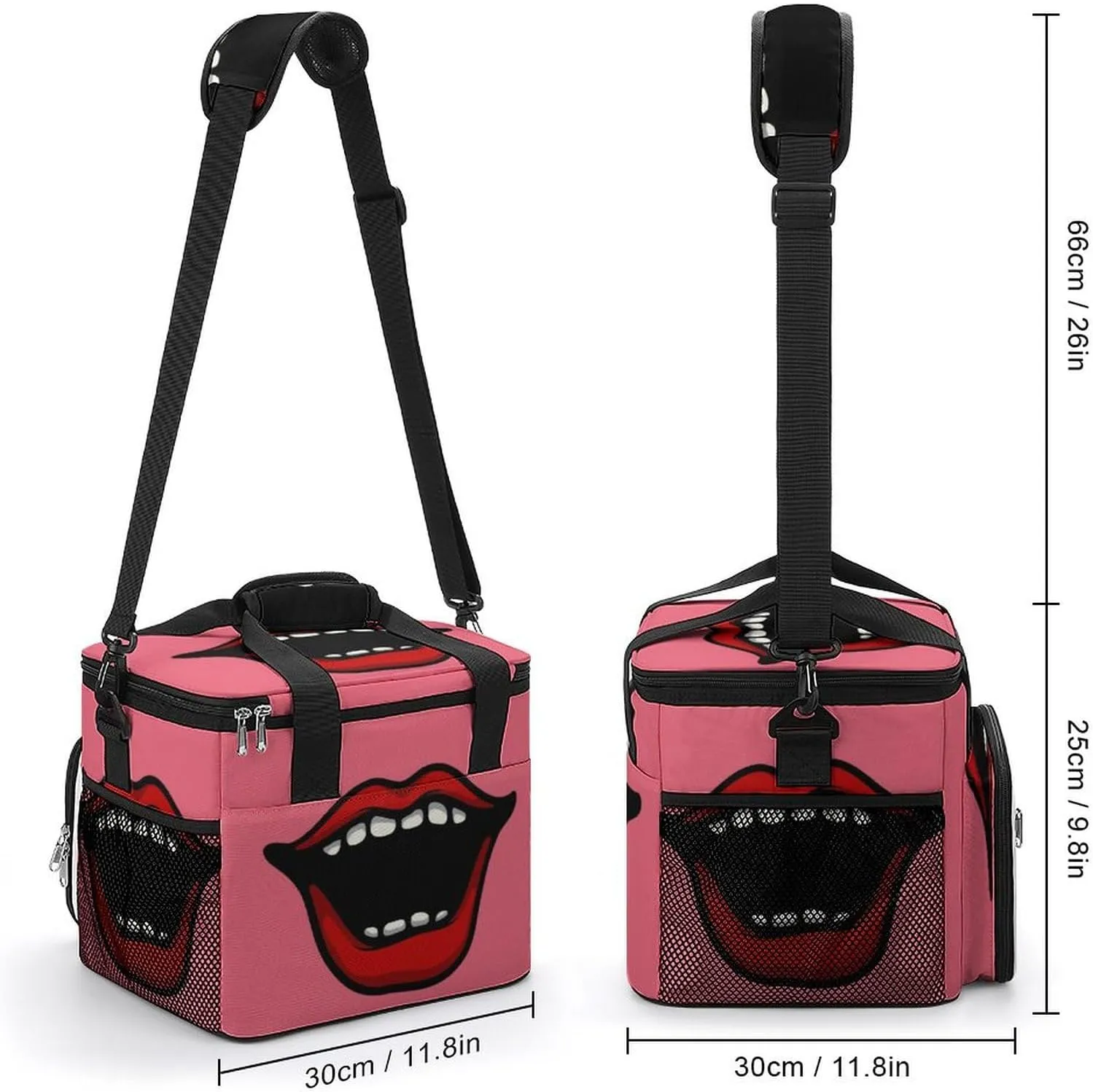 22.5L Waterproof Soft Cooler BagInsulated Lunch Box for Camping Fishing Beach Road Trips