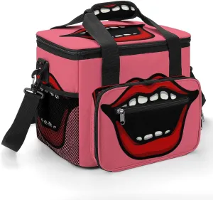 22.5L Waterproof Soft Cooler BagInsulated Lunch Box for Camping Fishing Beach Road Trips