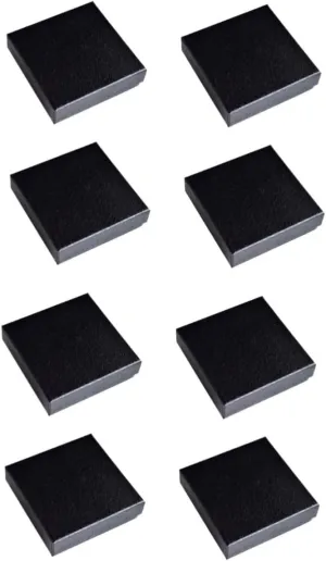 2sets Men's Watch Box Pocket Watch Case Storage Case Organizer s Size Cushion for Personal Business Use 4pcs*2