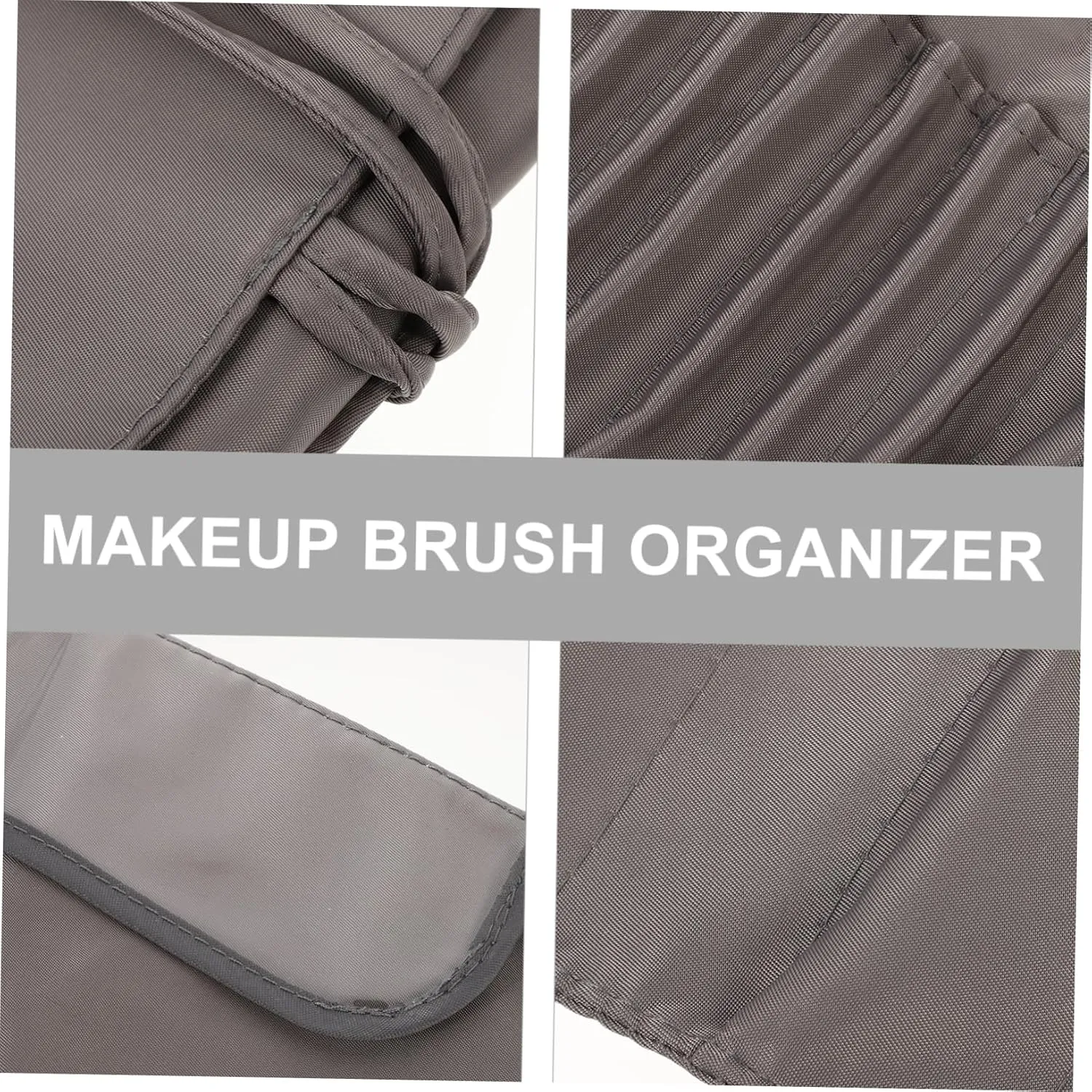 3pcs Hanging Makeup Organizer Makeup Brush Bag Organizer Brush Holder Lid for Cosmetics Case Travel Holder
