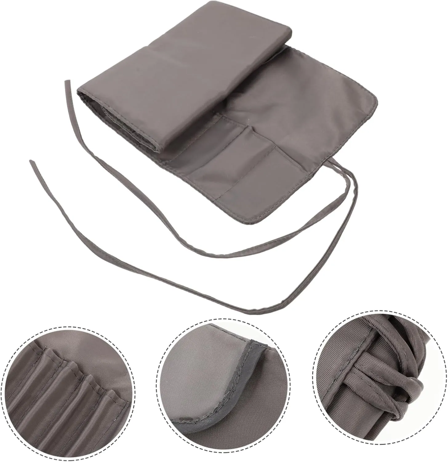 3pcs Hanging Makeup Organizer Makeup Brush Bag Organizer Brush Holder Lid for Cosmetics Case Travel Holder