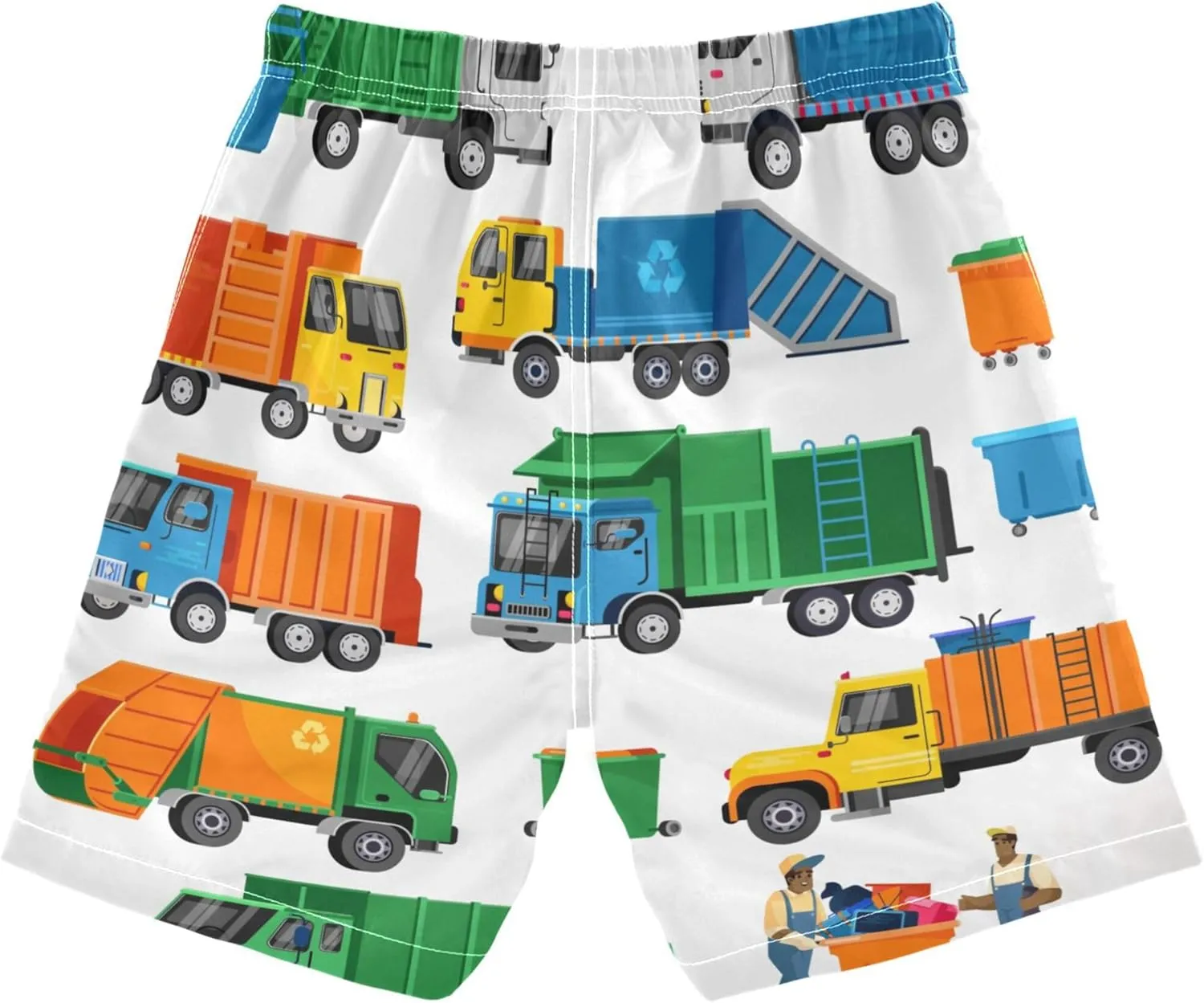 8-12T Boys Swim Trunks Quick Dry Board Shorts Swimwear Beachwear with Mesh Lining M