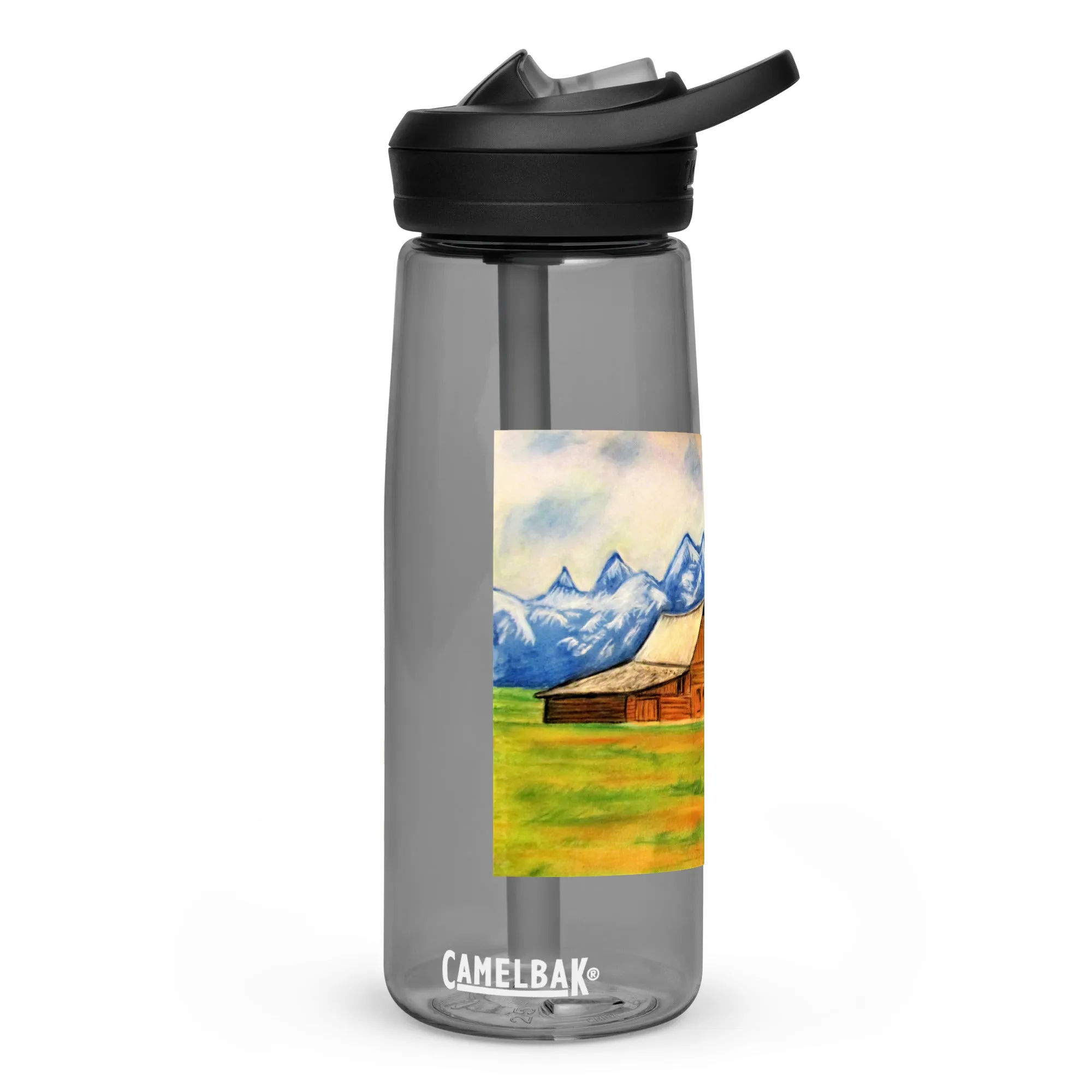 A Simpler Way of Life Sports water bottle