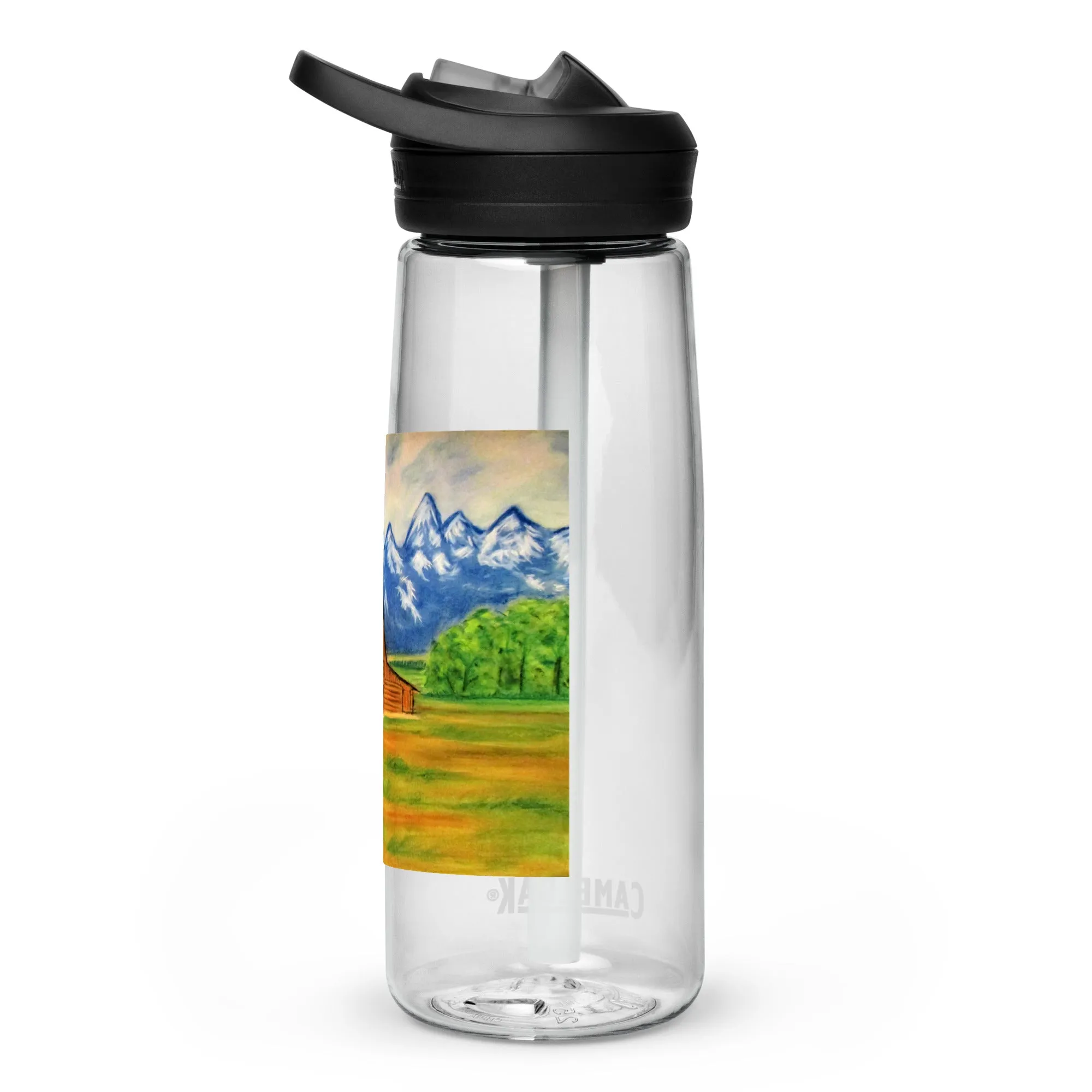 A Simpler Way of Life Sports water bottle