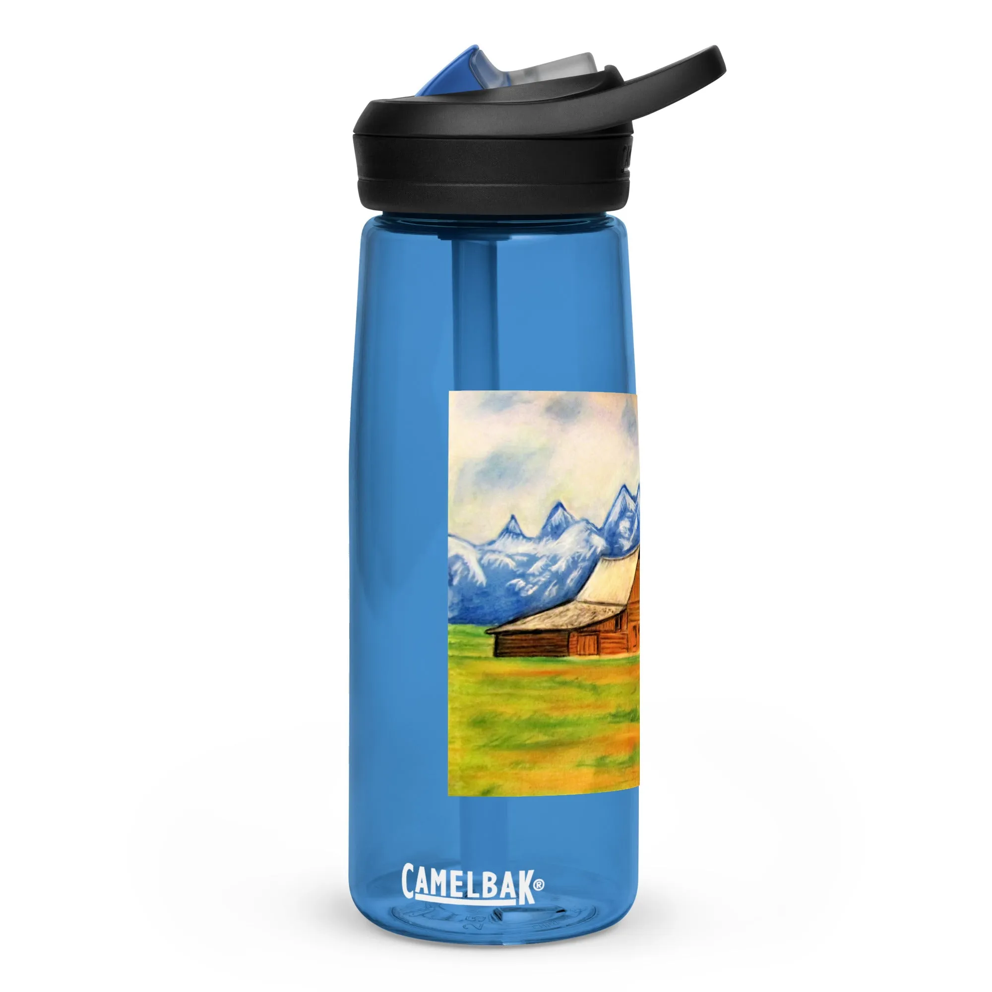 A Simpler Way of Life Sports water bottle