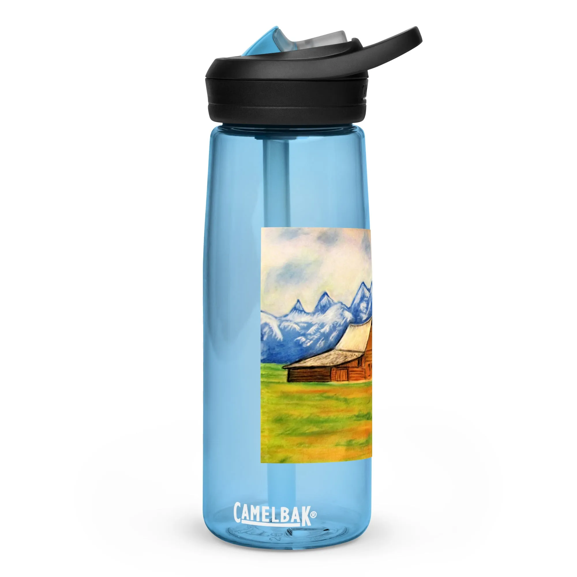 A Simpler Way of Life Sports water bottle