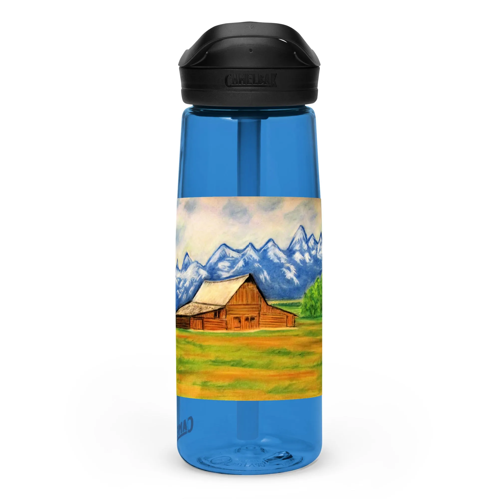 A Simpler Way of Life Sports water bottle