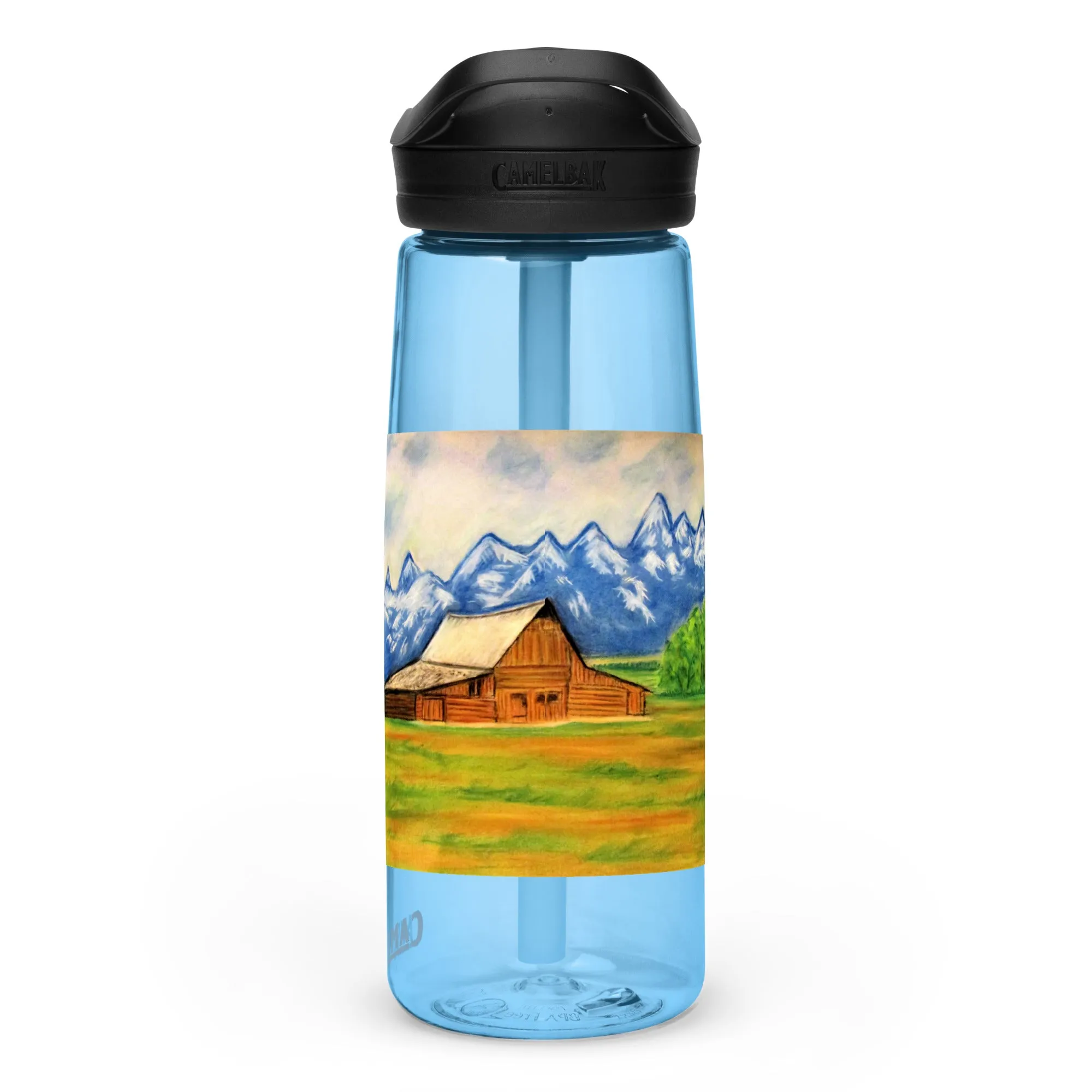 A Simpler Way of Life Sports water bottle