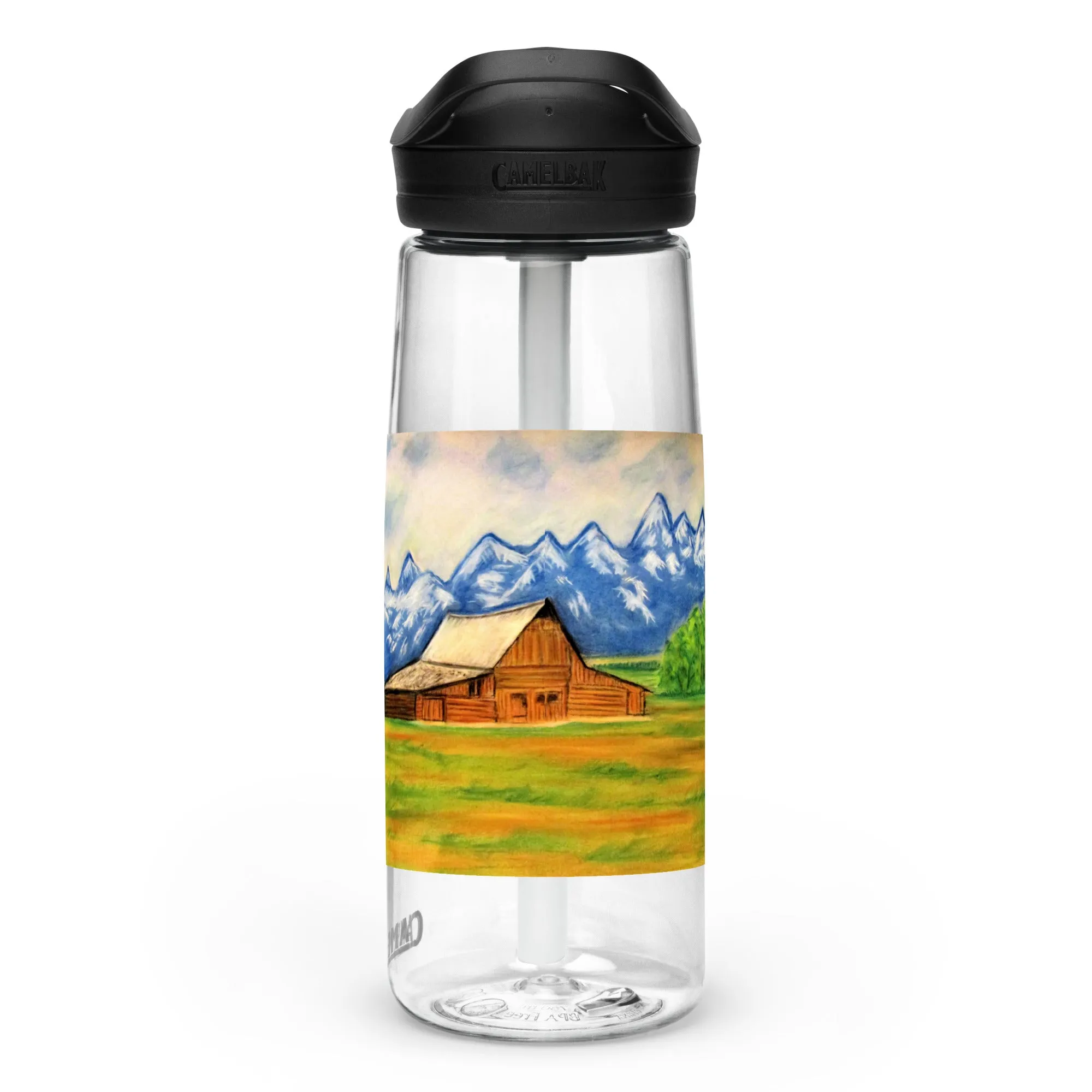 A Simpler Way of Life Sports water bottle