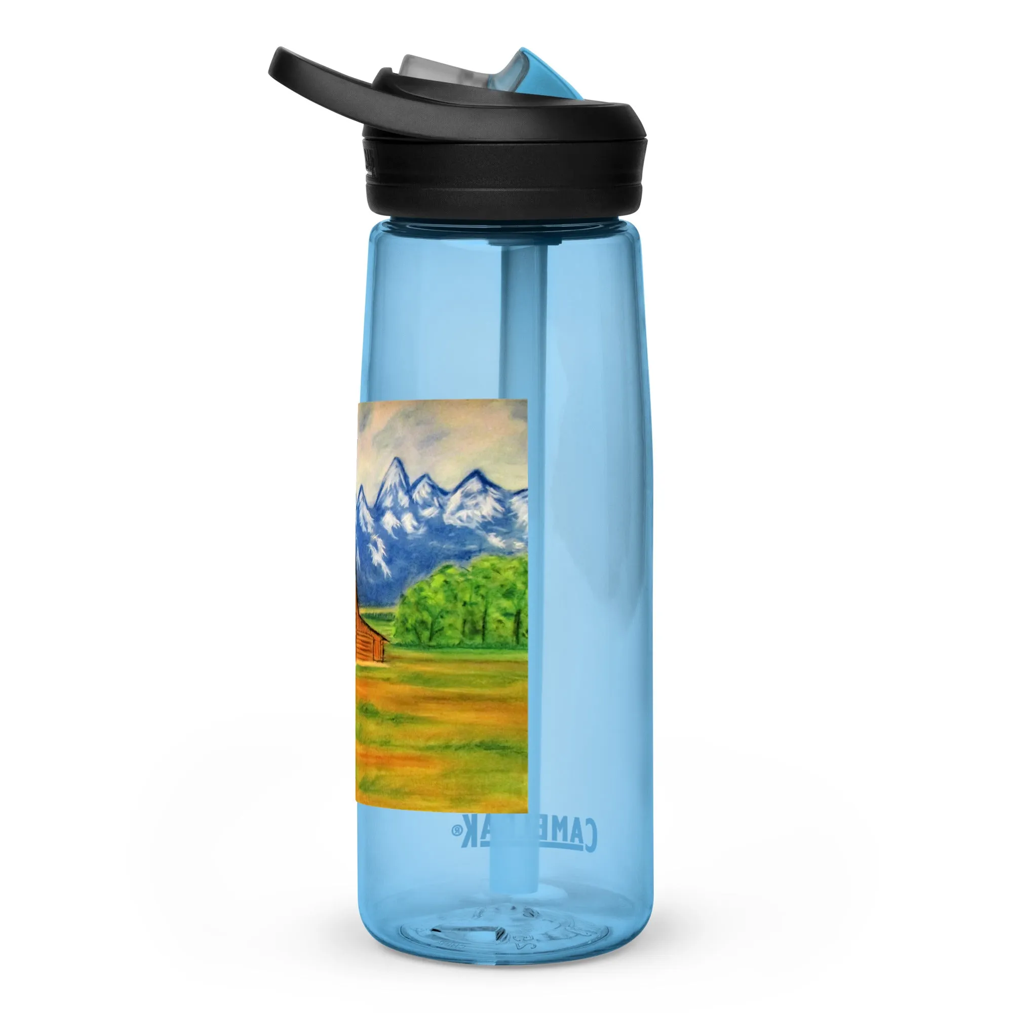 A Simpler Way of Life Sports water bottle
