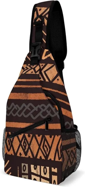 A Sleeping Fox Crossbody Bag, Sling Bag, Sling Backpack, Belt Bags for Travel Outdoors Hiking