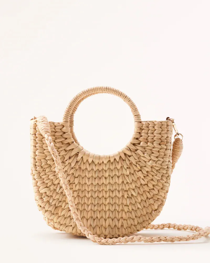 Abercrombie & Fitch Straw Basket Bag