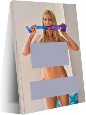 Actress Alexis Fawx Sexy Body Portrait Poster6 Canvas Print Wall Art Decoration Living Room Office Bedroom Aesthetic 16x24inch(40x60cm) Frame-style