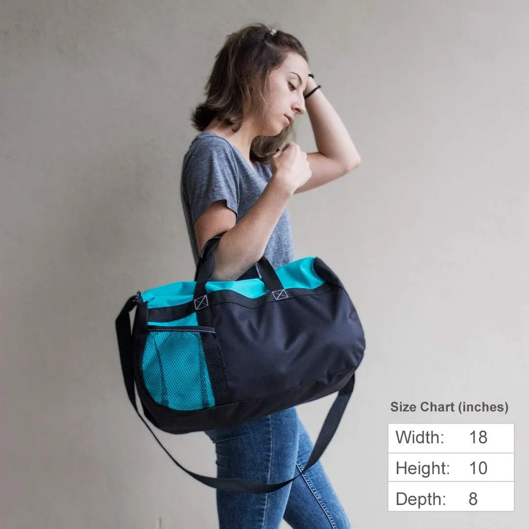 Add Your School Wrestling Gym Duffel Bag: Gym Duffel Bag