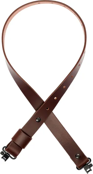Adjustable Leather Rifle Sling (Model C)