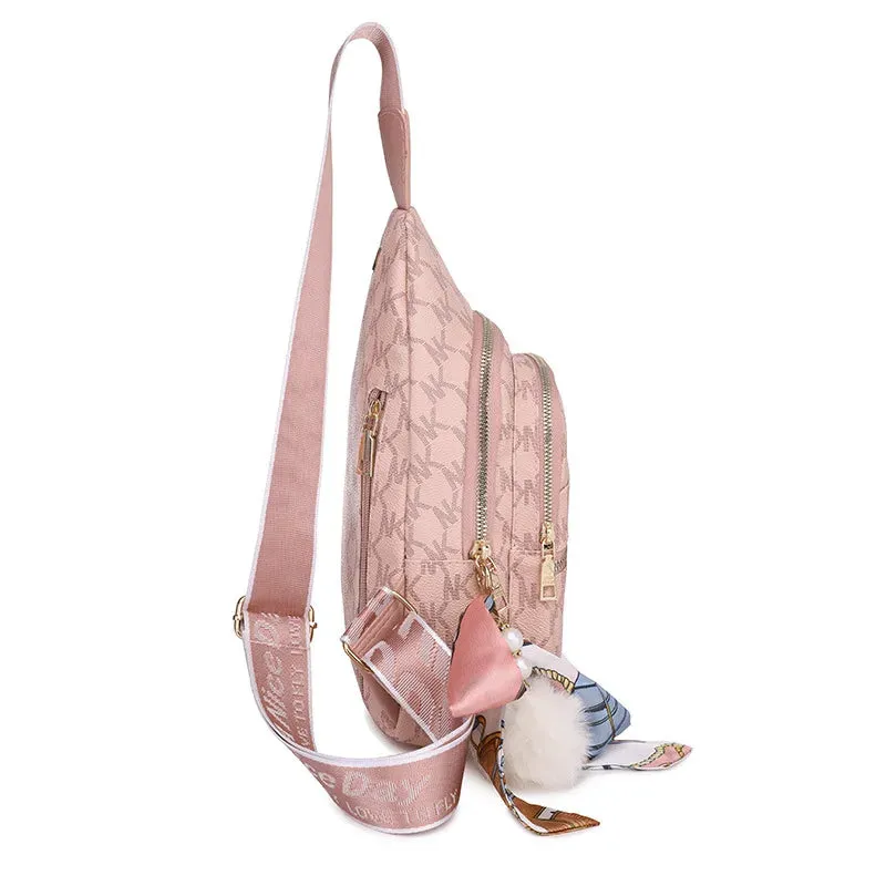 Adley | Women's Leather Crossbody Chest Travel Sling Bag