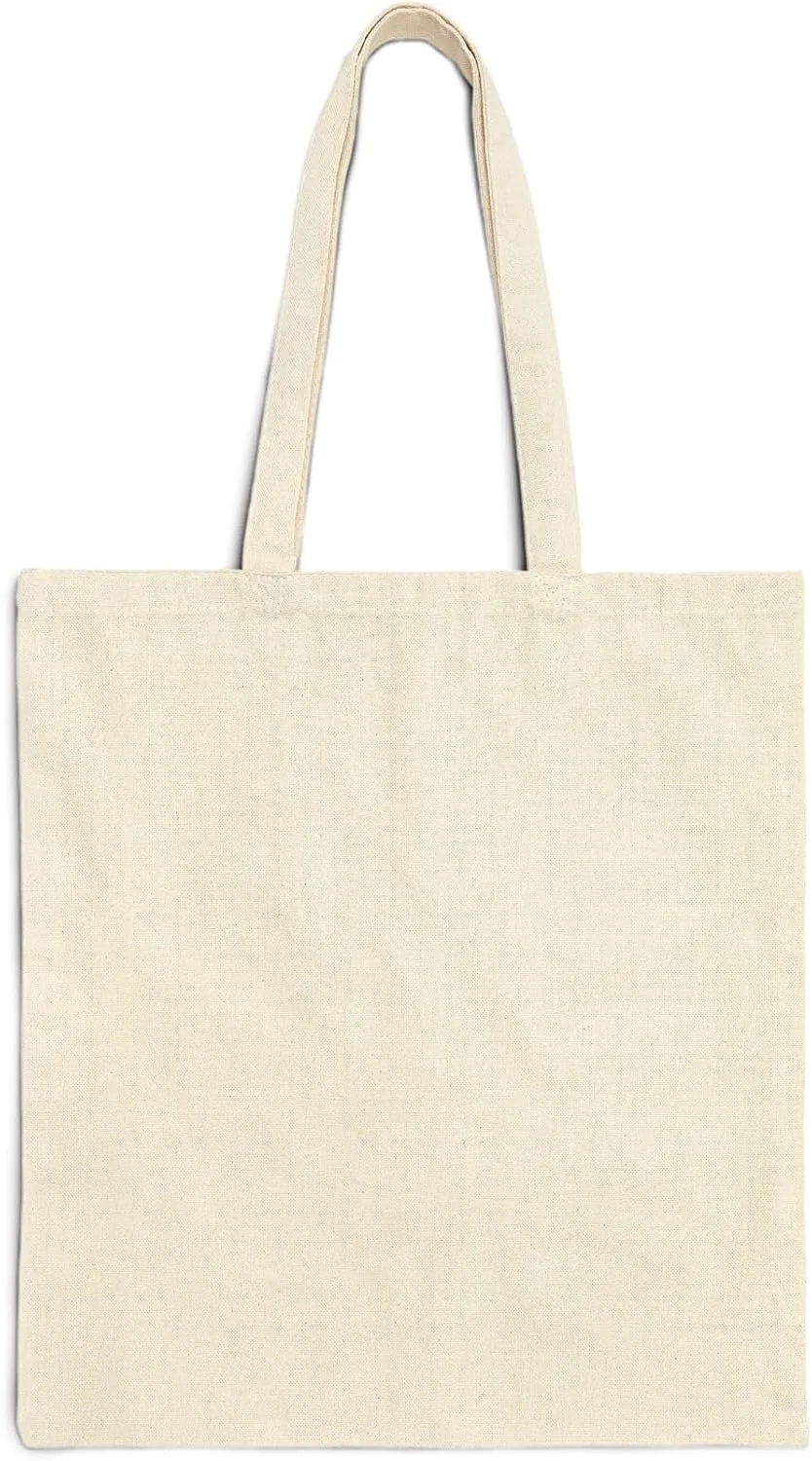African American Tote Bag for Black Women Afro Black History Month Shoulder Handbag Cotton Canvas Tote 15inches x 16inches