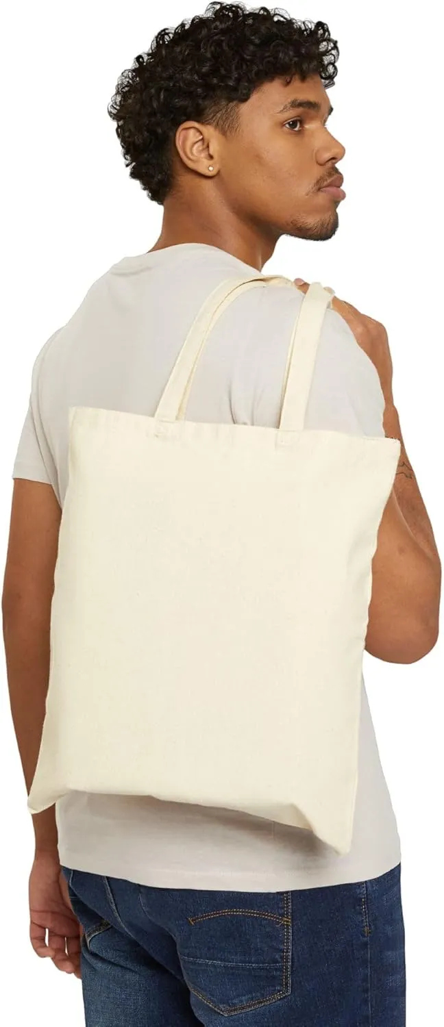 African American Tote Bag for Black Women Afro Black History Month Shoulder Handbag Cotton Canvas Tote 15inches x 16inches