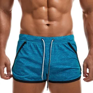 AIMPACT Mens Short Swim Trunks Quick Dry Beach Board Shorts 80s 90s Summer Vintage Swimwear with Lining Swimming Suits