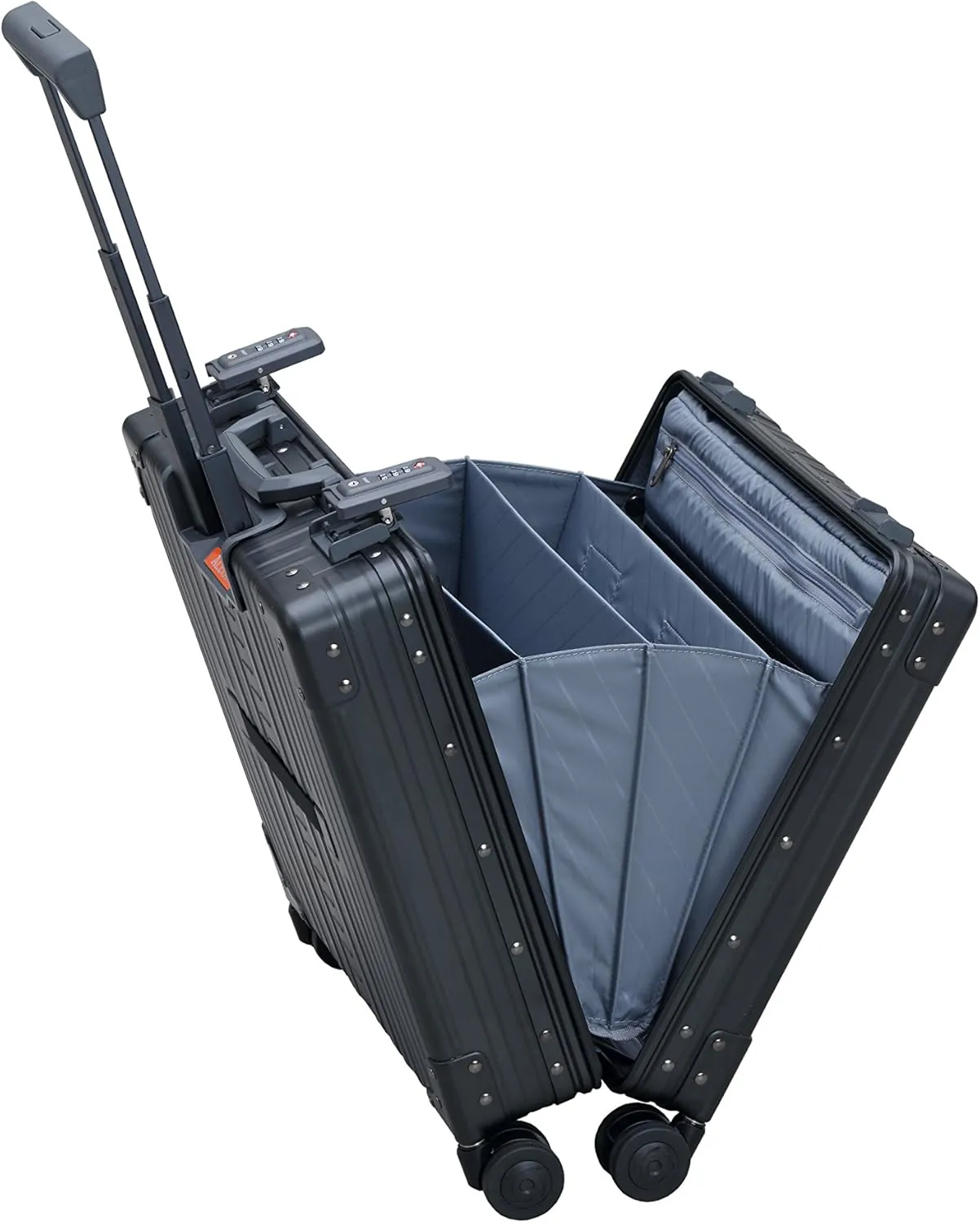 Aleon 17" Aluminum Wheeled Hardside Business Briefcase