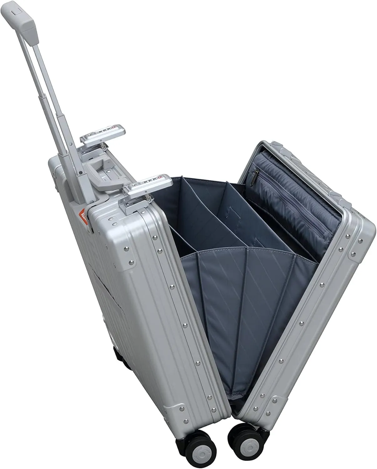 Aleon 17" Aluminum Wheeled Hardside Business Briefcase