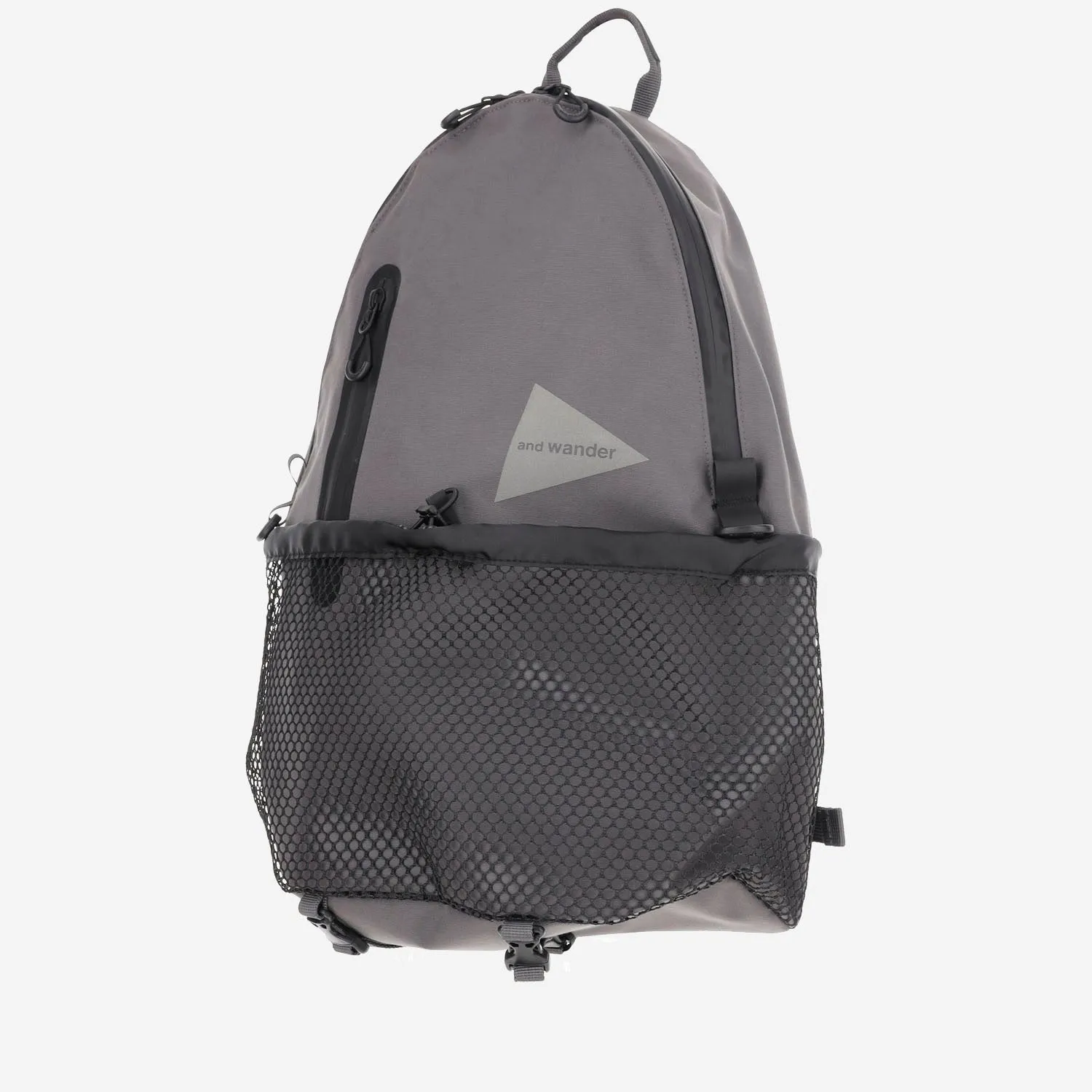 And Wander Cotton Blend Backpack With Logo
