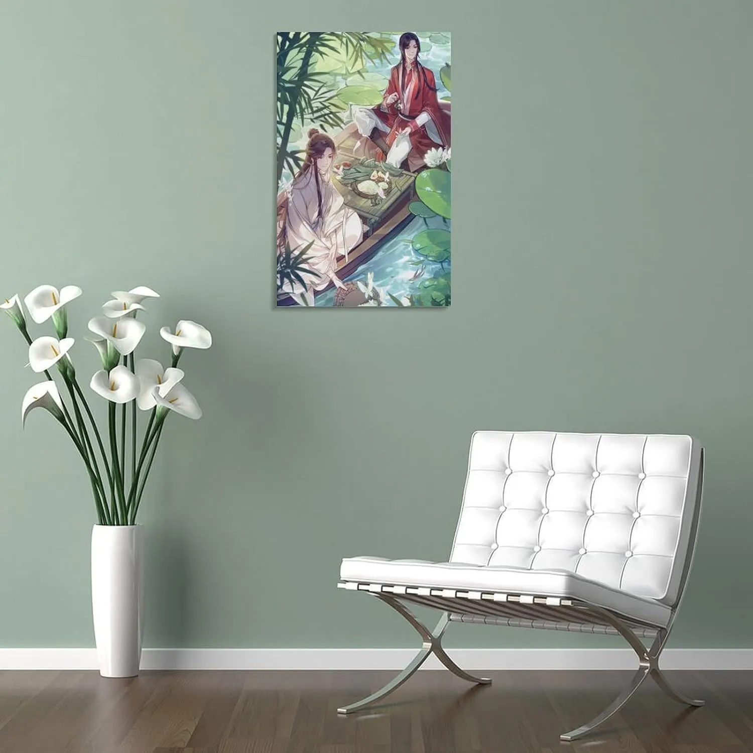 Anime Poster Heaven Official'S Blessing （Chinese：Tian Guan Ci Fu by Mo Xiang Tong Xiu） Anime Poster Posters Wall Art Painting Canvas Li