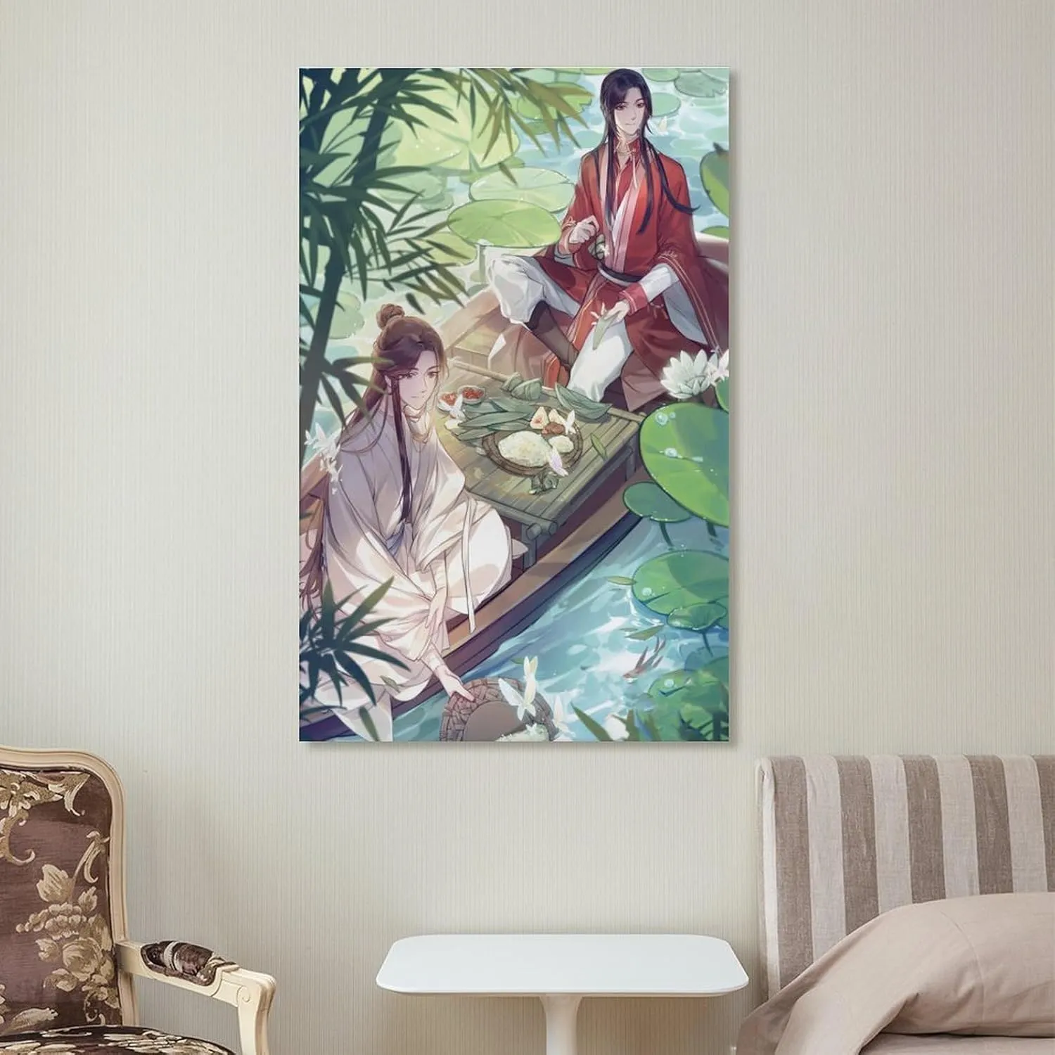 Anime Poster Heaven Official'S Blessing （Chinese：Tian Guan Ci Fu by Mo Xiang Tong Xiu） Anime Poster Posters Wall Art Painting Canvas Li