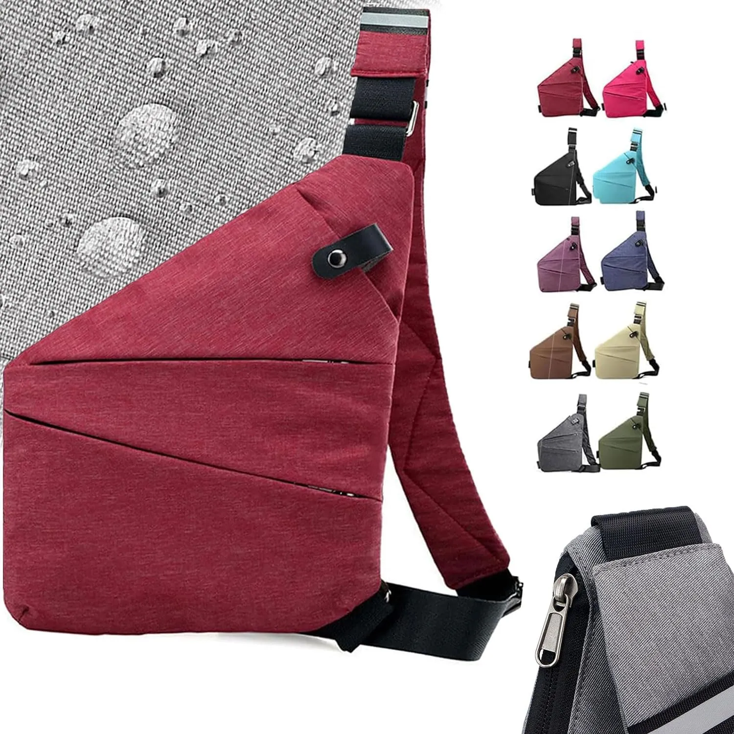 Anti Theft Bag, Anti Theft Travel Bag For Women, Anti-Theft Bag
