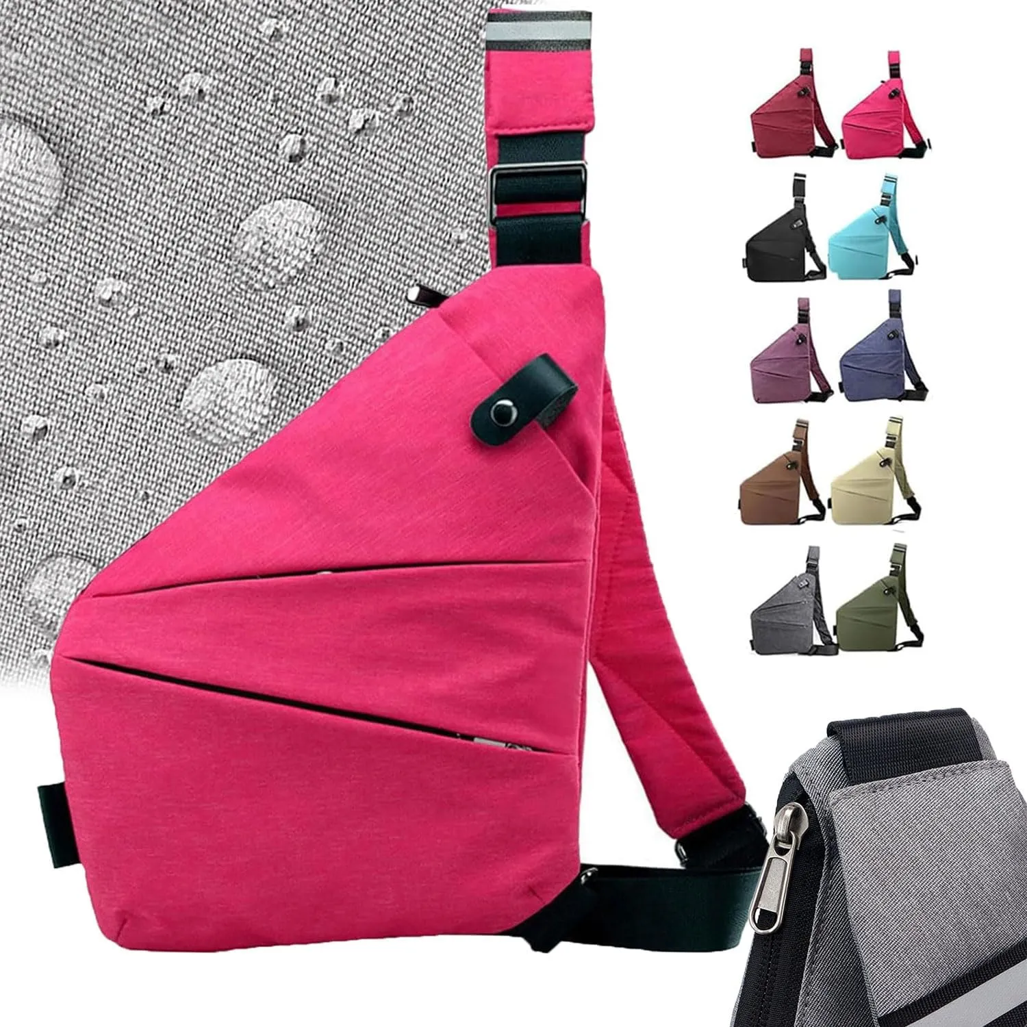 Anti Theft Bag, Anti Theft Travel Bag For Women, Anti-Theft Bag
