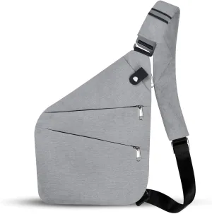 Anti Theft Crossbody Bag,Anti Theft Travel Bag for Women Men,Sling Crossbody Bag for Travel, Sport, Work