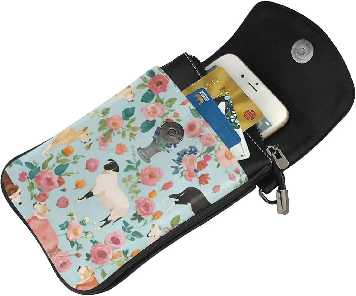 Anti-Theft Phone Shoulder Bag With Detachable Shoulder Strap For Outdoor