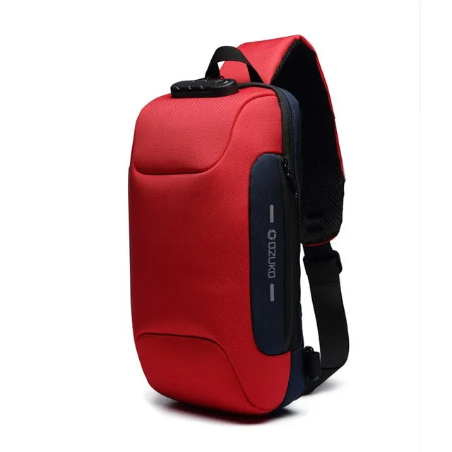 Anti-theft Shoulder Messenger Bags Male Waterproof