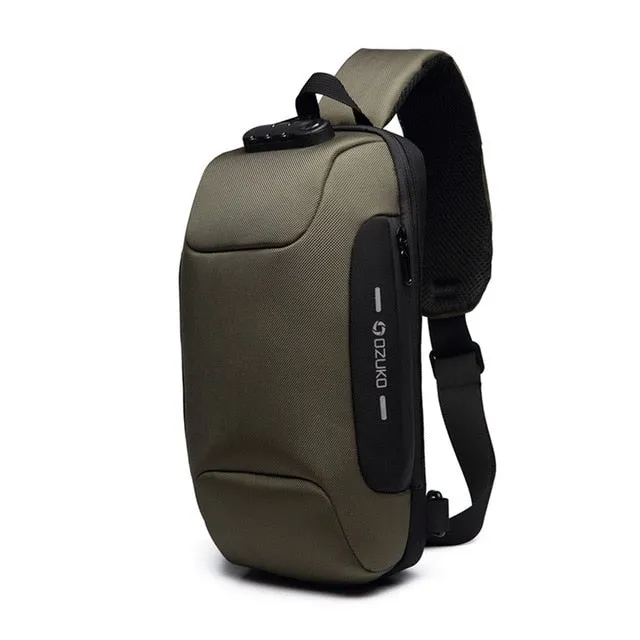Anti-theft Shoulder Messenger Bags Male Waterproof