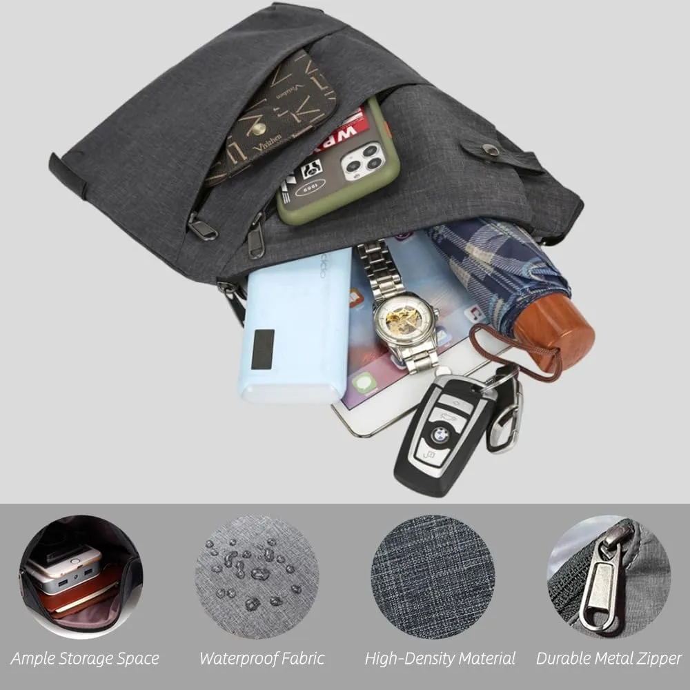 Anti Theft Sling Crossbody Travel Bag for Women