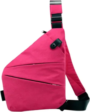 Anti Theft Travel Bag,Crossbody Shoulder Bag for Men and Women,Waterproof Sling Multi-pocket Chest Bag