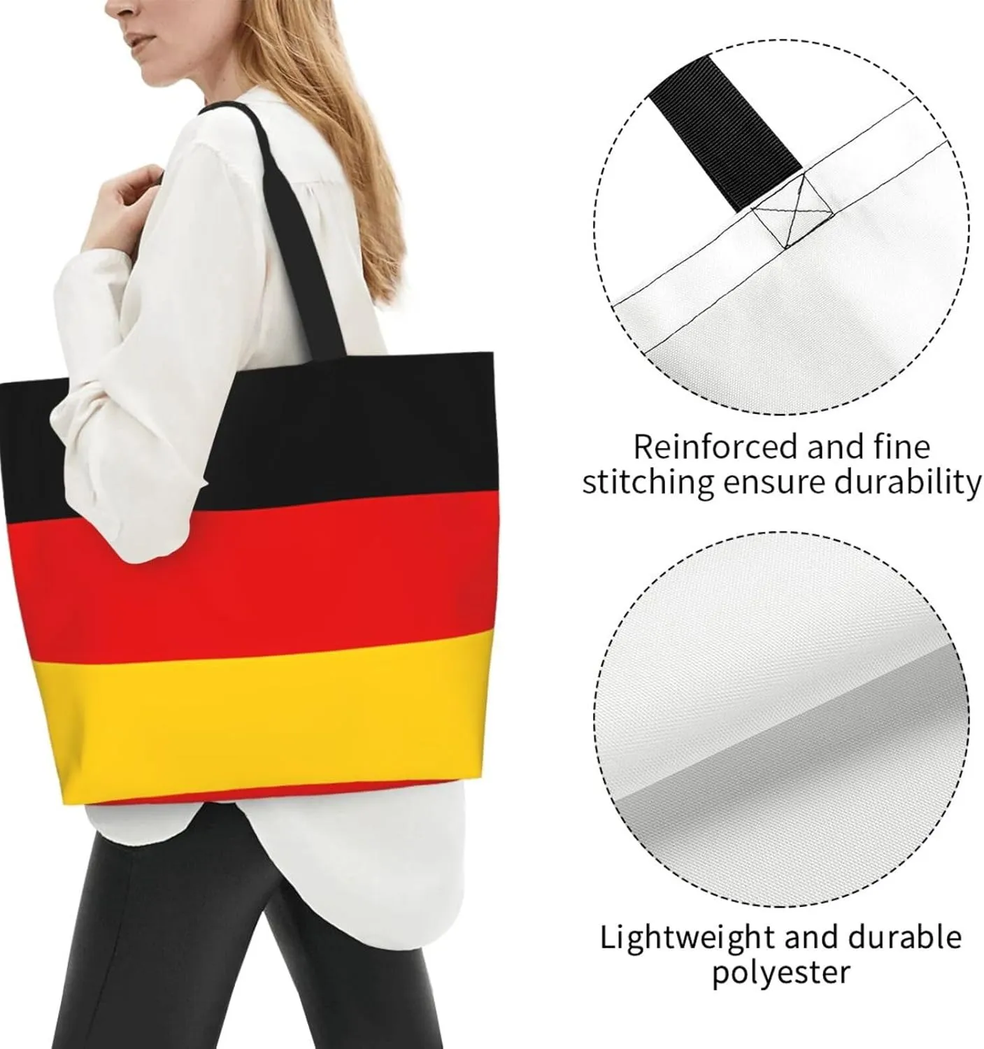Antigua Barbuda Flag Women's Tote Bag Large Capacity Single Shoulder Bags Handbag for Shopping Work
