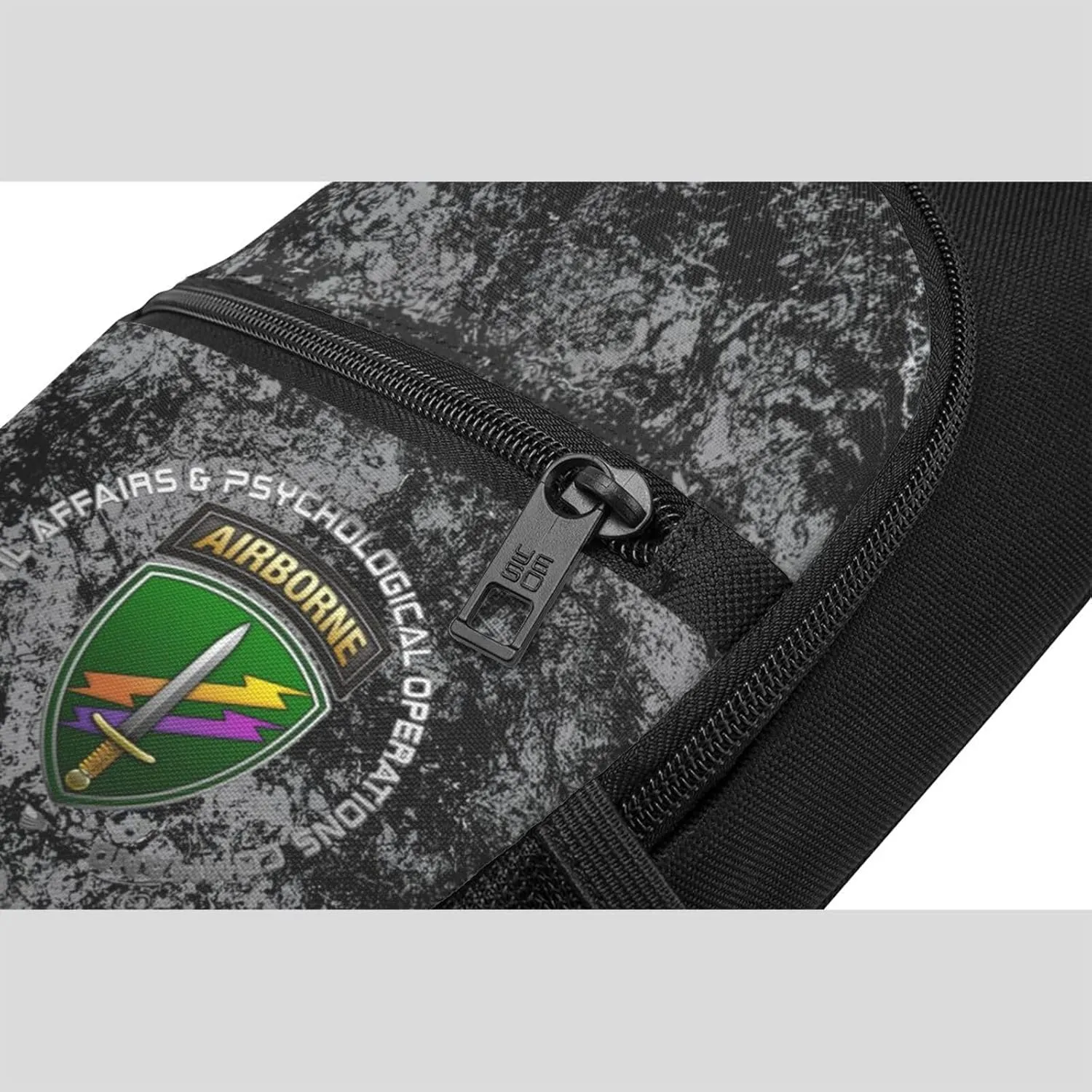 Army Civil Affairs and Psychological Operations Command Airborne Sling Bag Crossbody Backpack Shoulder Casual Daypack Bags for Men