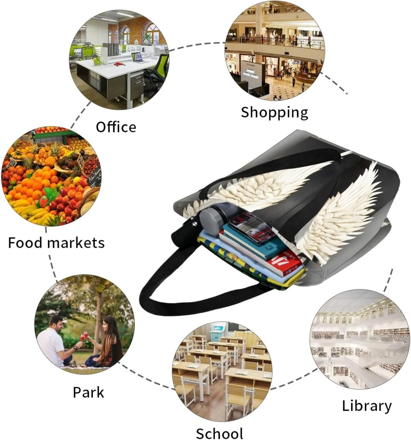 Army Digital Camouflage Print Shoulder Tote Bag Women'S Large Size Handbag Casual Tote Shopping Bag For Women