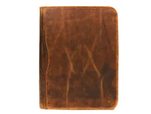 Asturias Leather Organizer - Caramel Brown