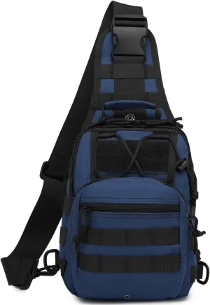 ATBP Small Tactical Sling Backpack Bag for Men Military Shoulder Bag Pack EDC Crossbody Bag for Hiking 7 Liters