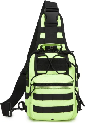 ATBP Small Tactical Sling Backpack Bag for Men Military Shoulder Bag Pack EDC Crossbody Bag for Hiking 7 Liters