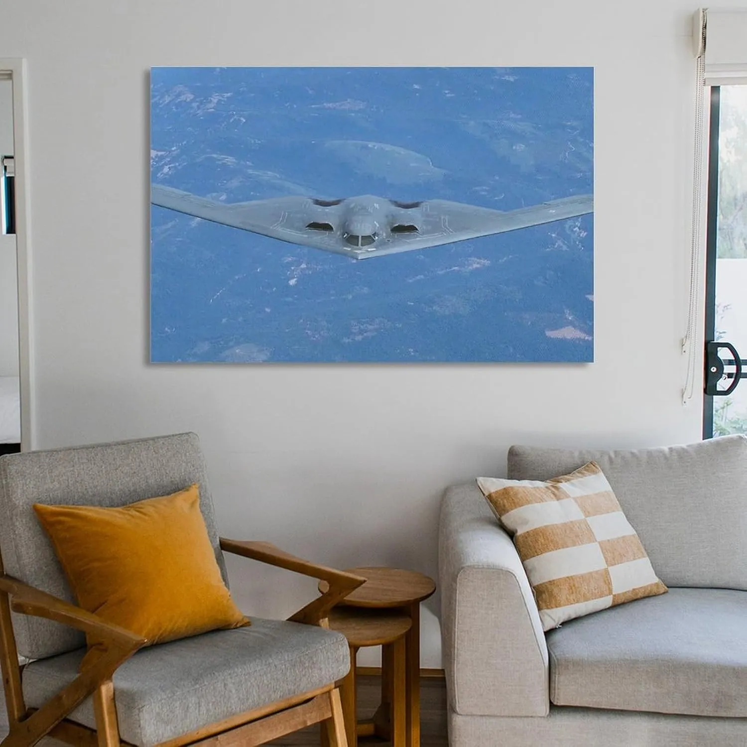Aviation Wall Decor Northrop-Grumman B-2 Spirit Bomber Art Print Poster (13) Artworks Picture Print Poster Wall Art Painting Canvas Decor Home Posters Decorative 20x30inch(50x75cm)