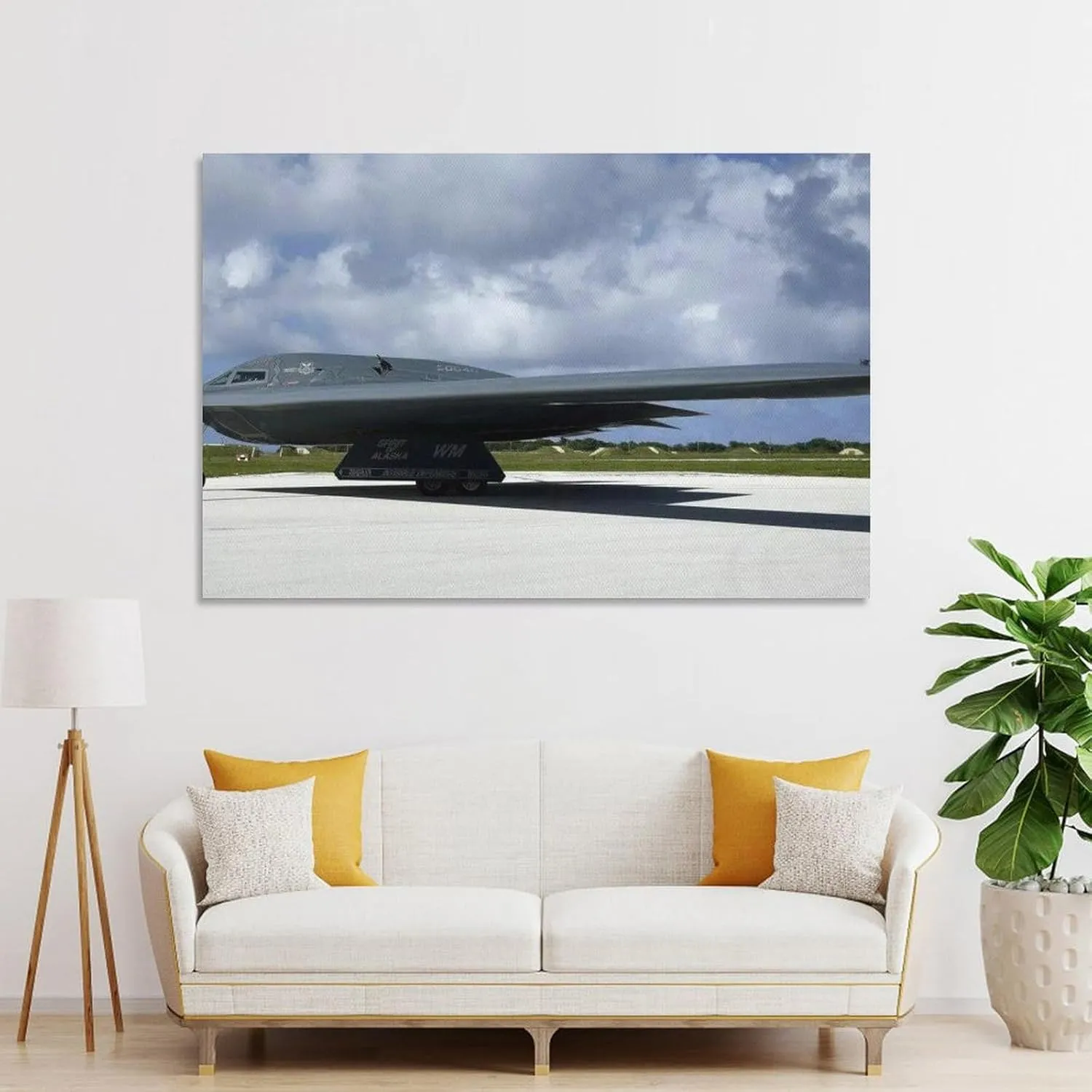 Aviation Wall Decor Northrop-Grumman B-2 Spirit Bomber Art Print Poster (19) Canvas Poster Wall Art Picture Prints Hanging Photo Decor Home Posters Artworks 20x30inch(50x75cm)