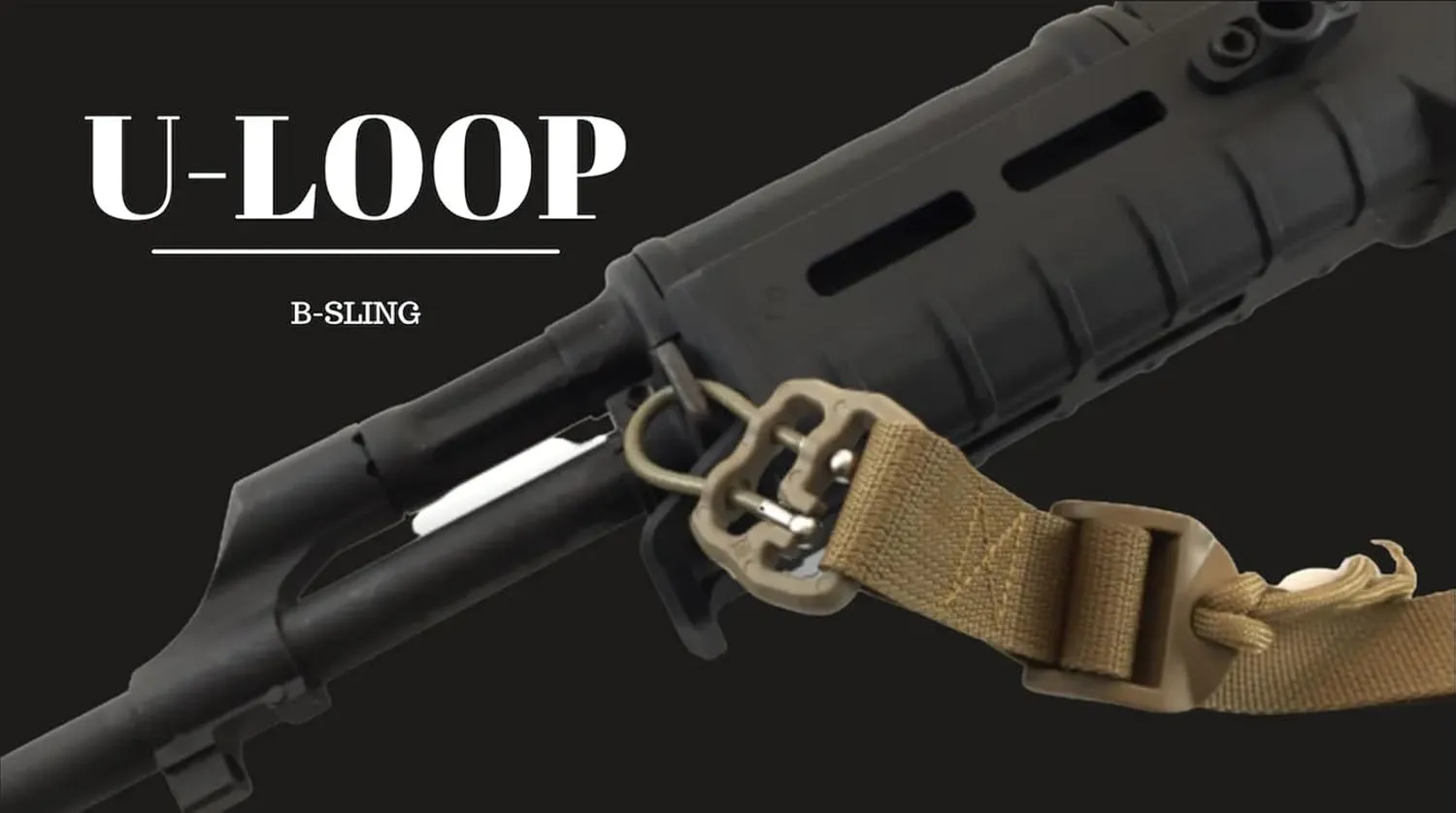 B-Sling | Movement-Free Quick-Detach Gun Sling | Customized Advantage, for Fast Transitions