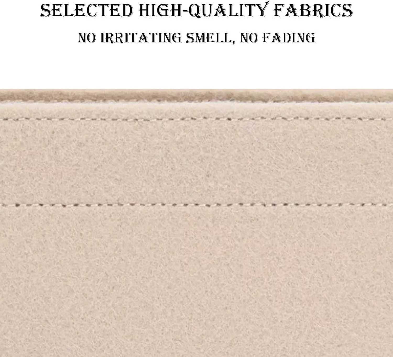 Bag Organizer Insert, Tote Purse Insert, Pocket Wallet Divider for Hermes Evelyne 16/29/33 (M(10.2×3×8.2), Brown)